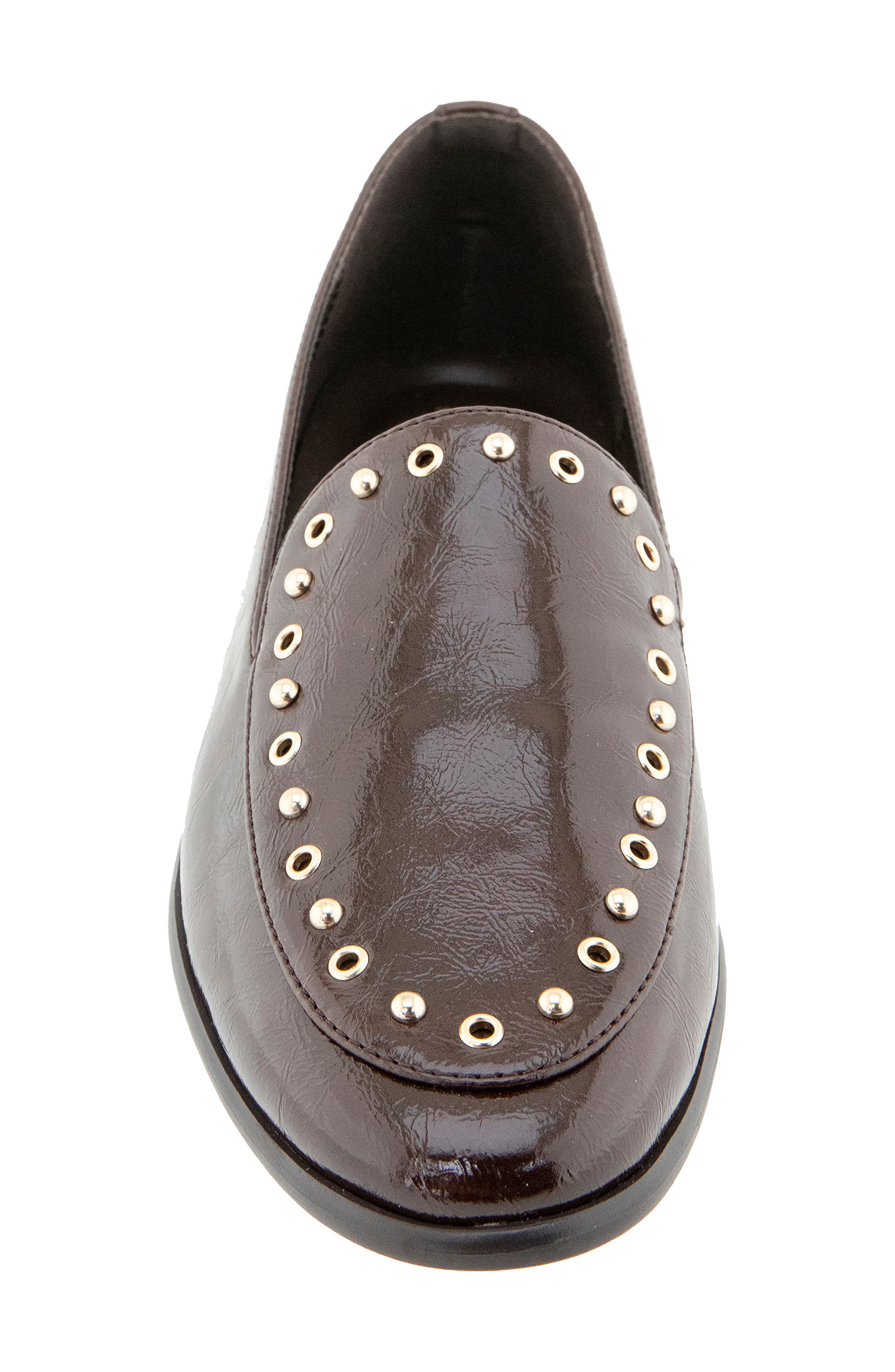 Whitney Faux Leather Loafer, Alternate, color, ESPRESSO