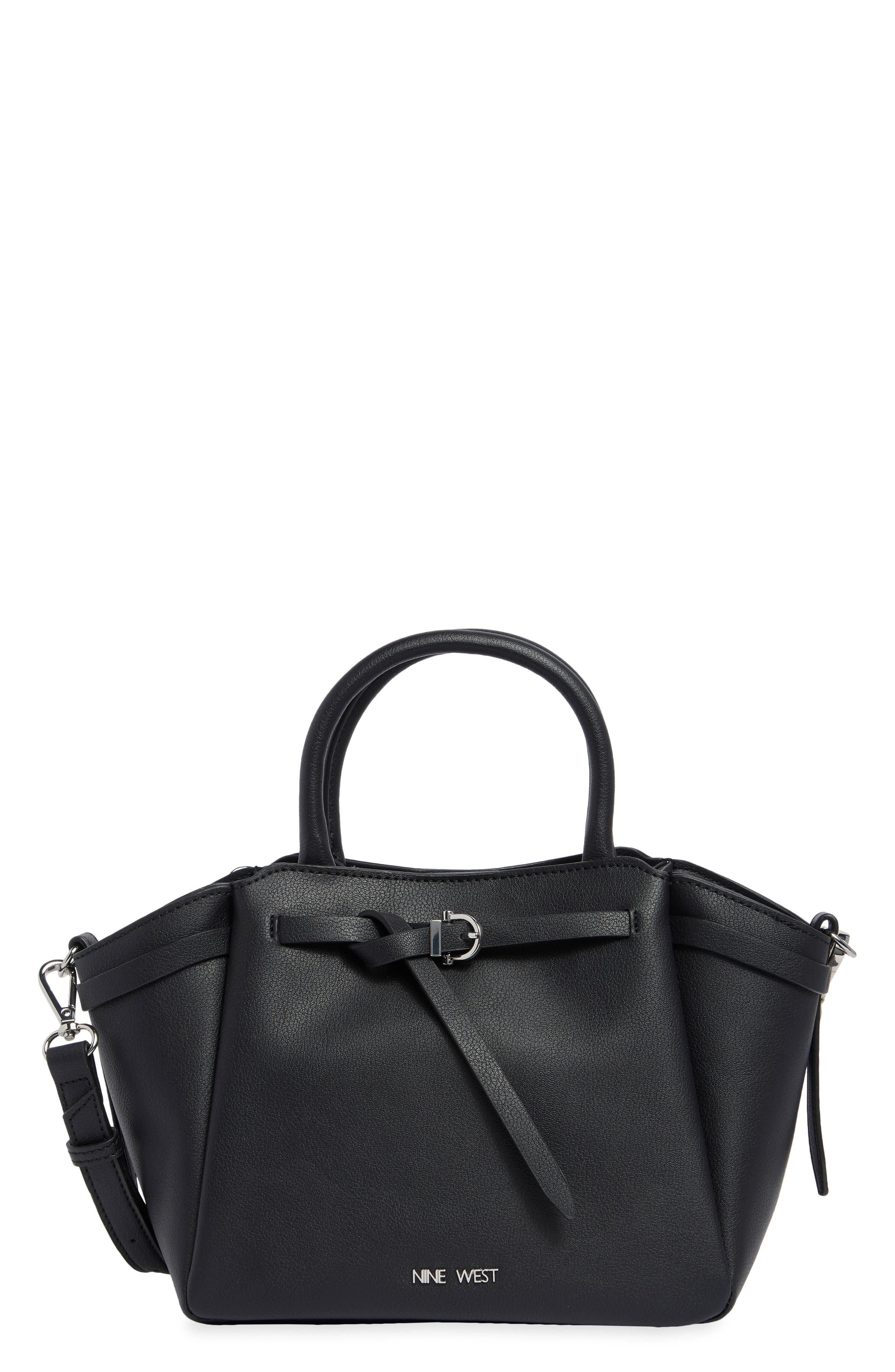 Nerina Faux Leather Satchel