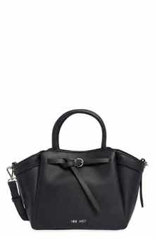 Nerina Faux Leather Satchel