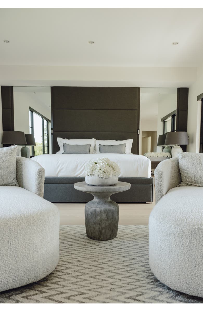 CocoBella Ezri RealTouch Hydrangea, Alternate, color, Snow