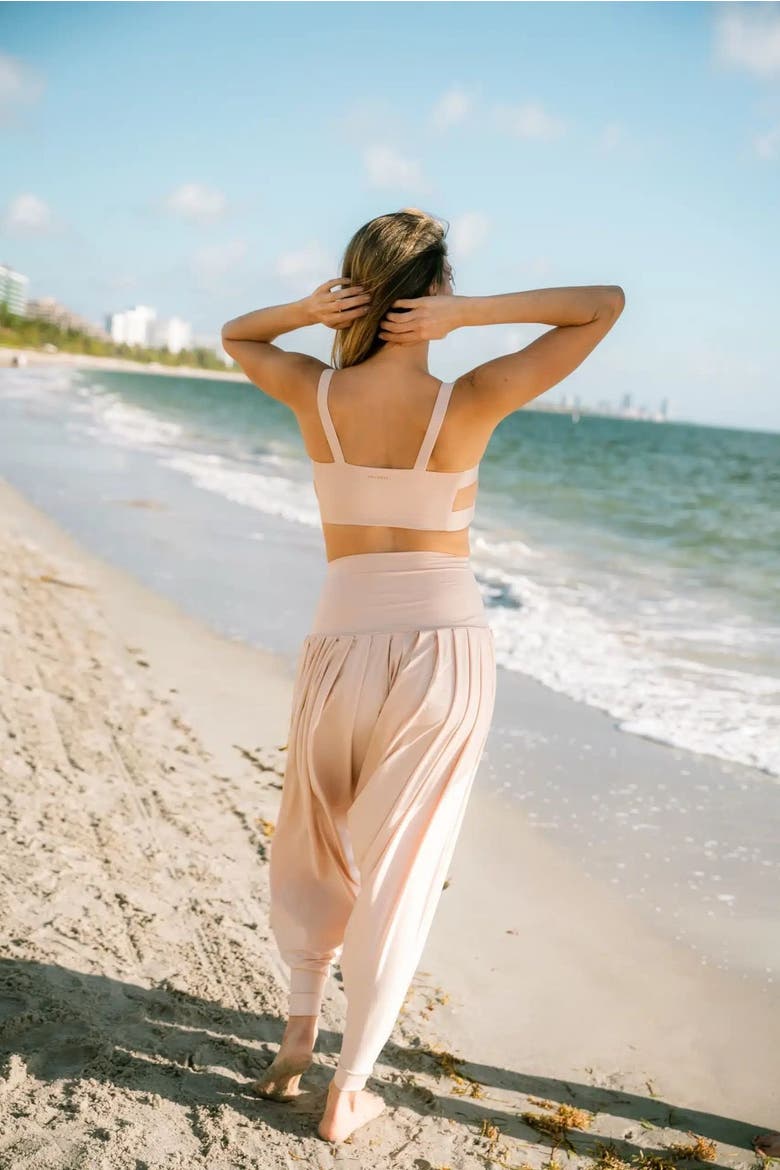 Silence Harem Pant, Alternate, color, Beige
