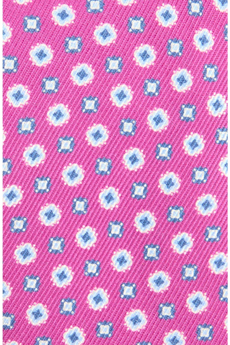 Neat Silk Tie, Alternate, color, BERRY