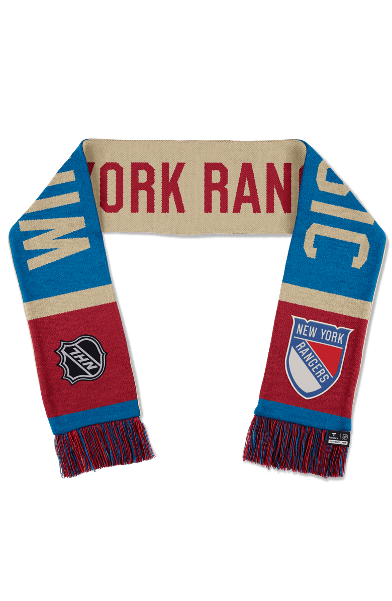 FANATICS Natural/Blue New York Rangers 2026 NHL Winter Classic Team Scarf, Main, color, Natural