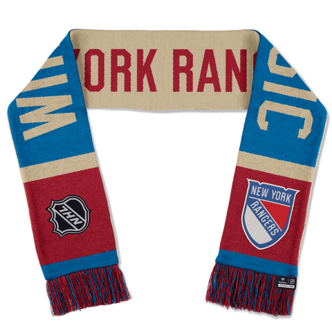 Natural/Blue New York Rangers 2026 NHL Winter Classic Team Scarf