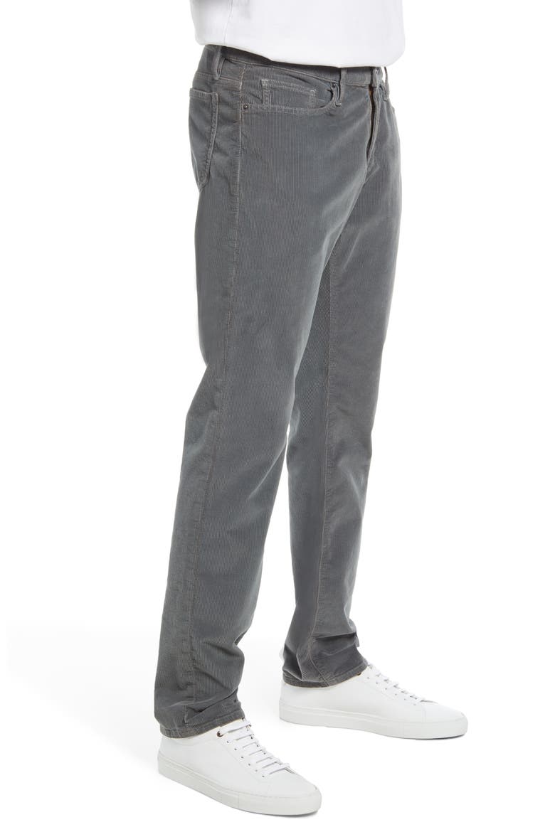 L'Homme Corduroy Slim Jeans, Alternate, color, SAVILE GREY