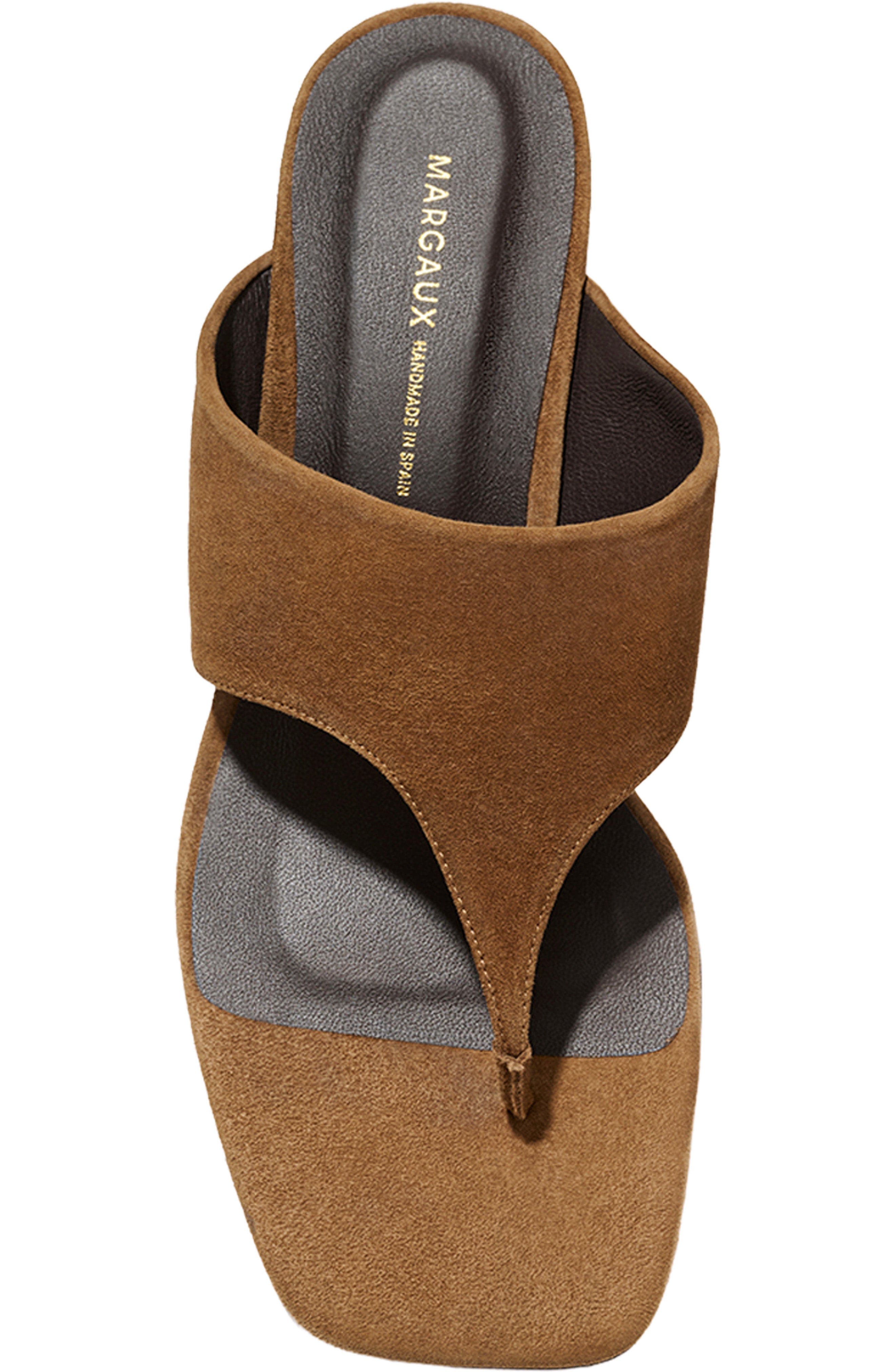 The Deia 50 Sandal, Alternate, color, Nutmeg Suede