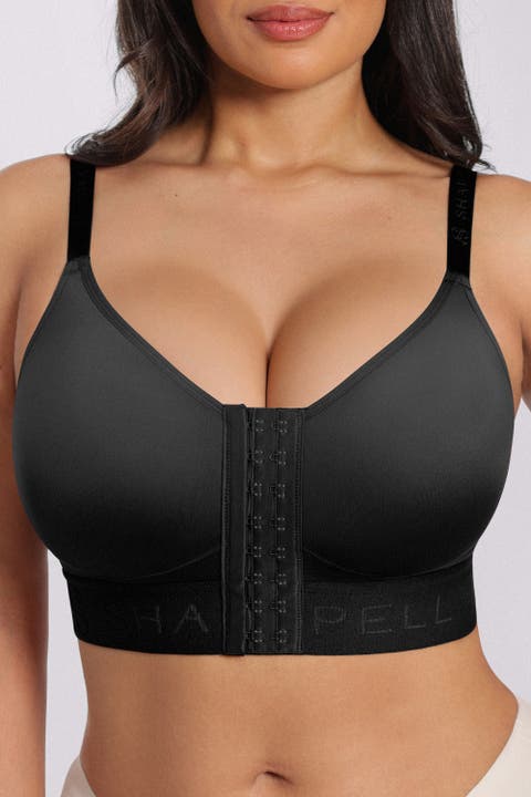 Bare Essentials AirSlim Unlined Wireless Front-Closure Bra