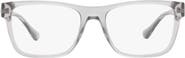Versace 57mm Rectangular Optical Glasses