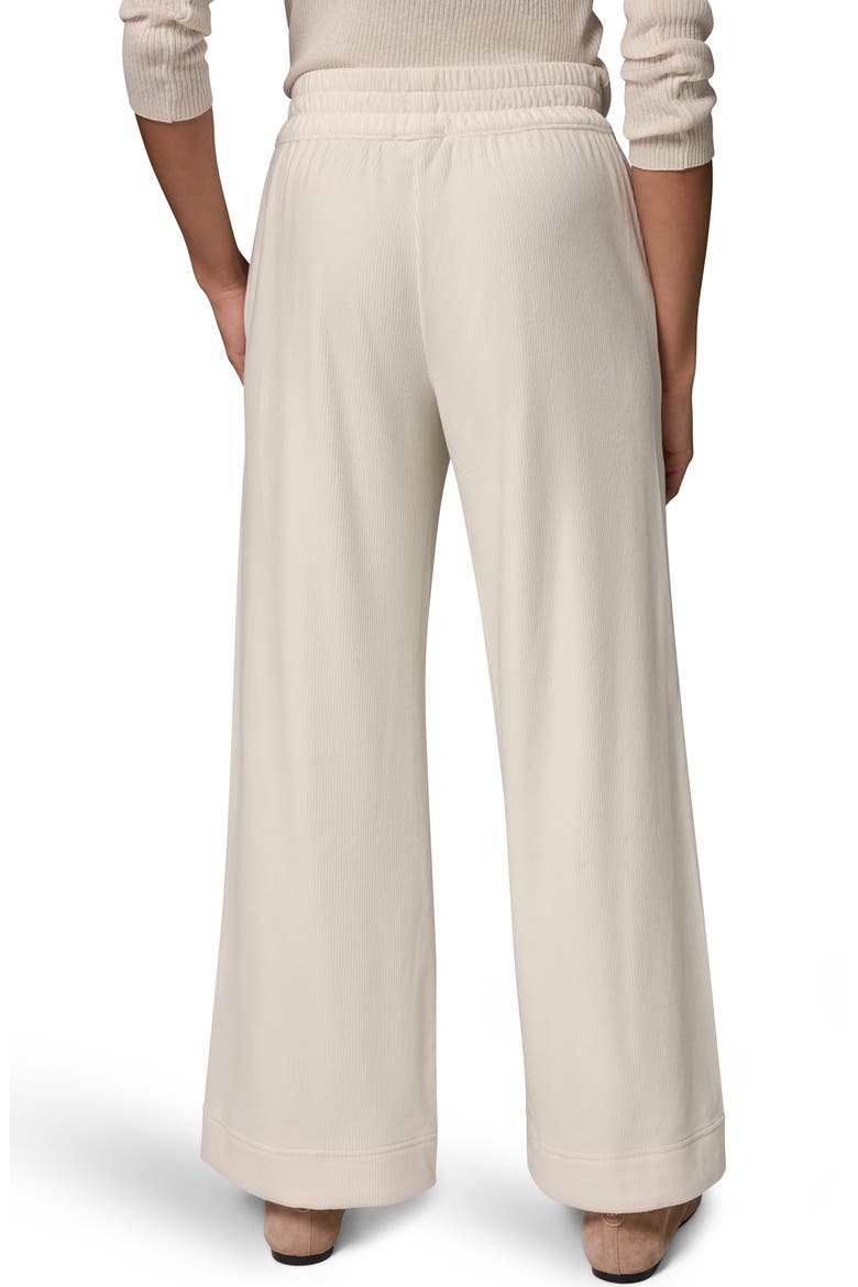 High Waist Wide Leg Corduroy Pants, Alternate, color, CREAM