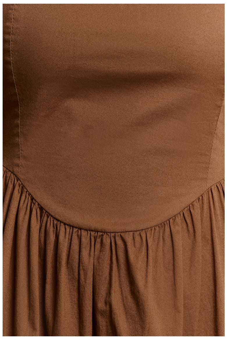 New Quibdo Midi Sundress, Alternate, color, CHOCOLATE 18