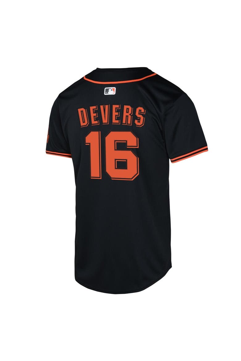 Youth Nike Rafael Devers Black San Francisco Giants Limited Jersey, Alternate, color, Black