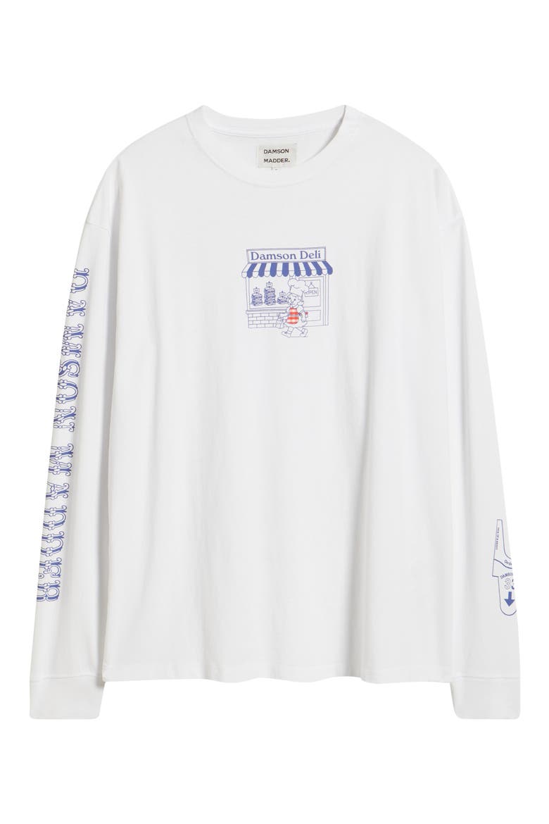Graphic Deli Organic Cotton Top, Alternate, color, OFF WHITE