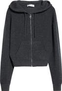Victoria Beckham Full Zip Wool & Cashmere Hoodie