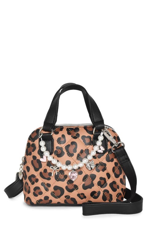 Kids' Leopard Dome Satchel