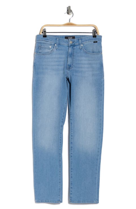 Zach Straight Leg Jeans (Sky Blue Ocean City)
