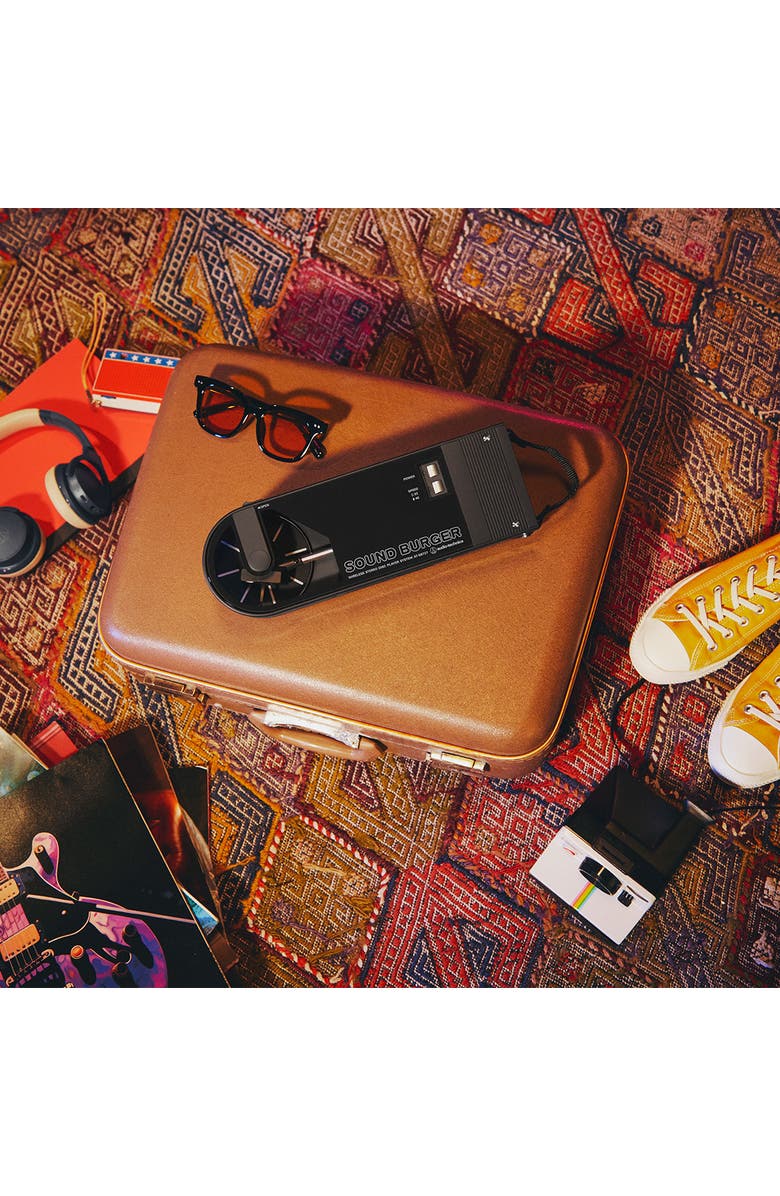 Audio-Technica AT-SB727 Sound Burger Portable Turntable with Bluetooth, Alternate, color, Black