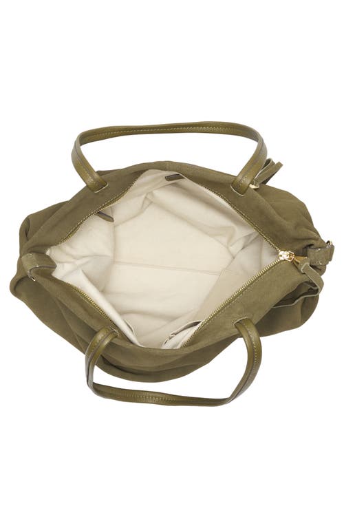 Aimee Addison Leather Shopper Tote Bag