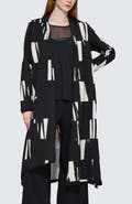 LUUKAA Aqualina Printed Jersey Duster
