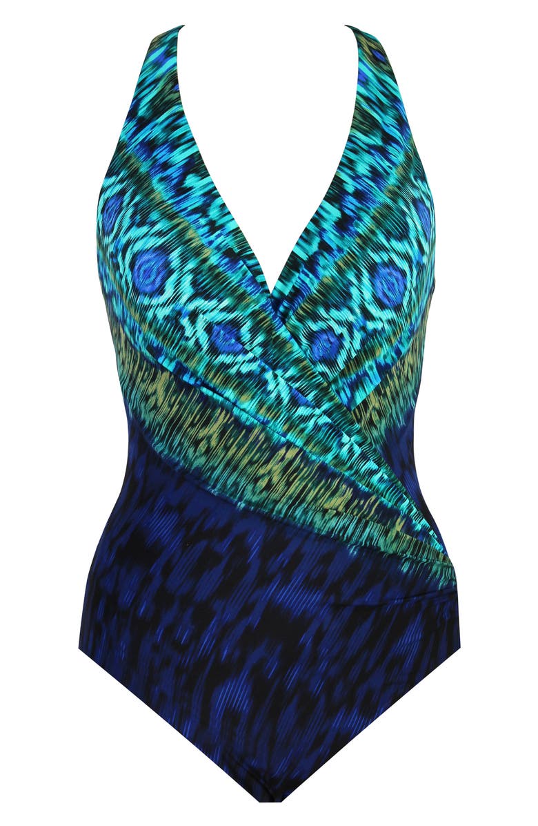 Miraclesuit<sup>®</sup> Alhambra Wrapsody One-Piece Swimsuit, Alternate, color, 
