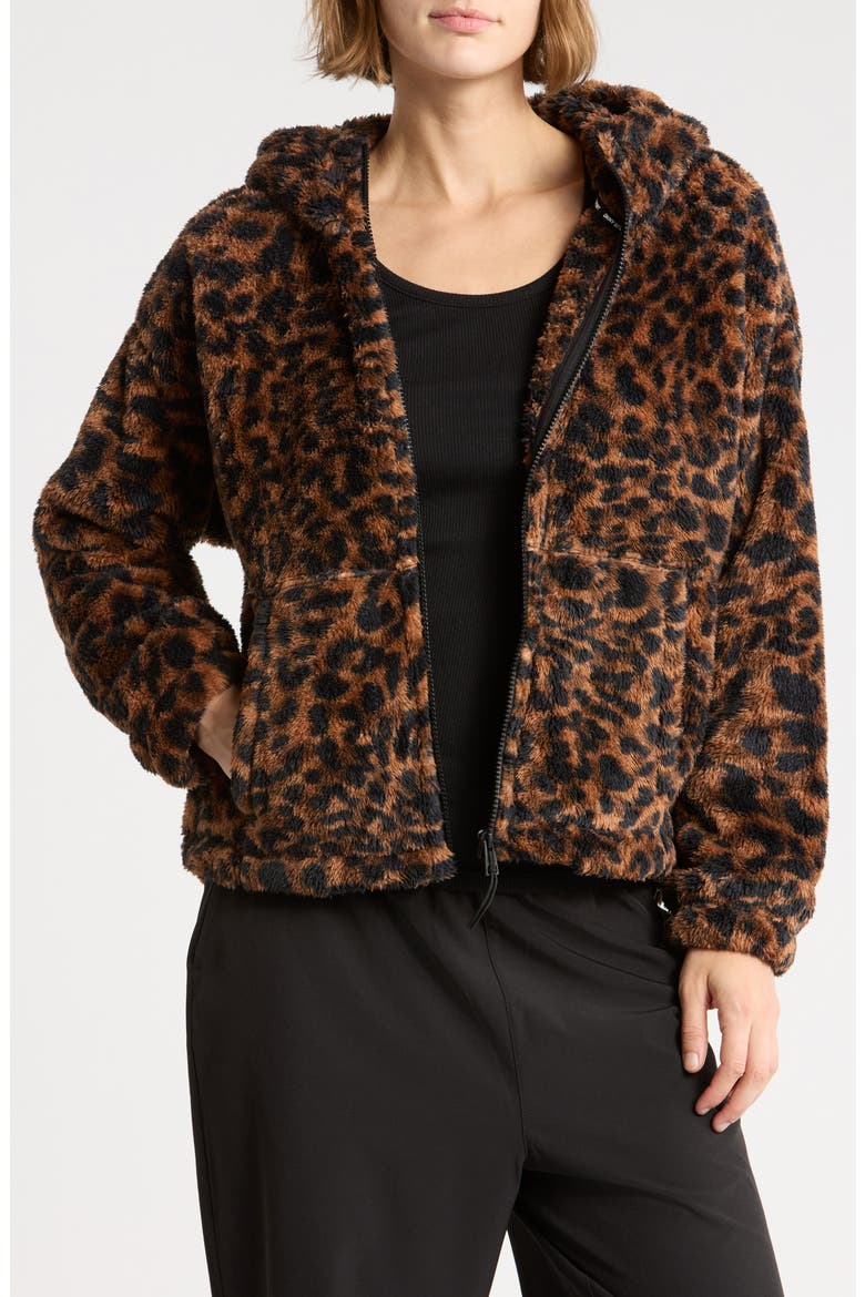 Printed High-Low Jacket, Main, color, LYNX CARAM