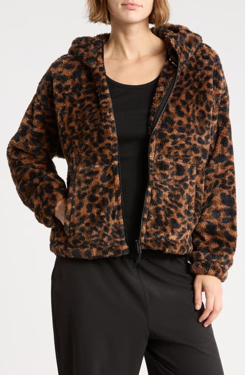 Printed High-Low Jacket