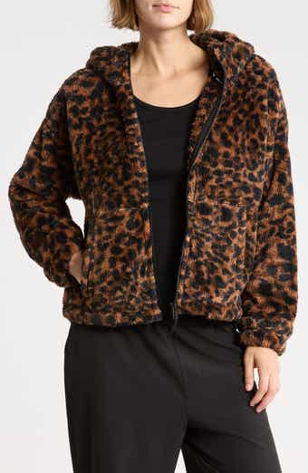 Printed High-Low Jacket