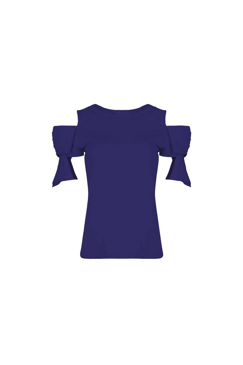 Myrtille Jersey Cotton Top, Main, color, Dark Navy