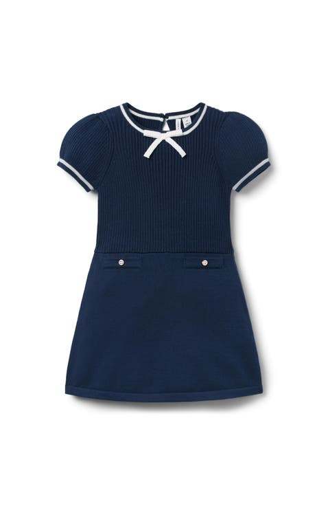 Bow Sweater Dress (Infant)