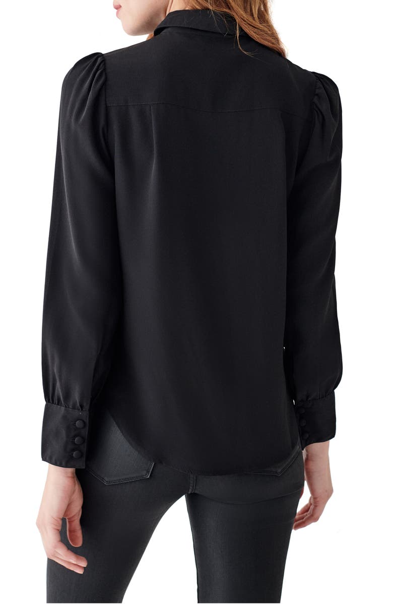 DL1961 x Marianna Hewitt Chambers Silk Top, Alternate, color,