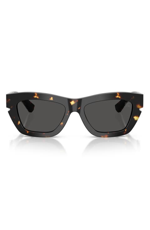 52mm Cat Eye Sunglasses
