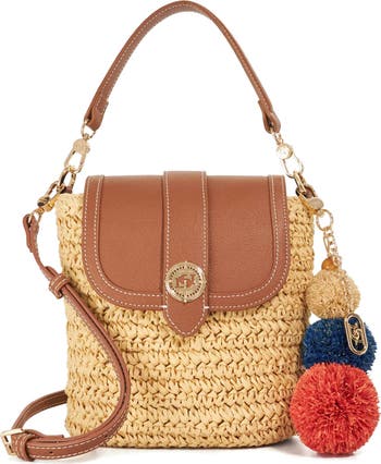 Dune London Dimple Raffia Handbag | Nordstrom