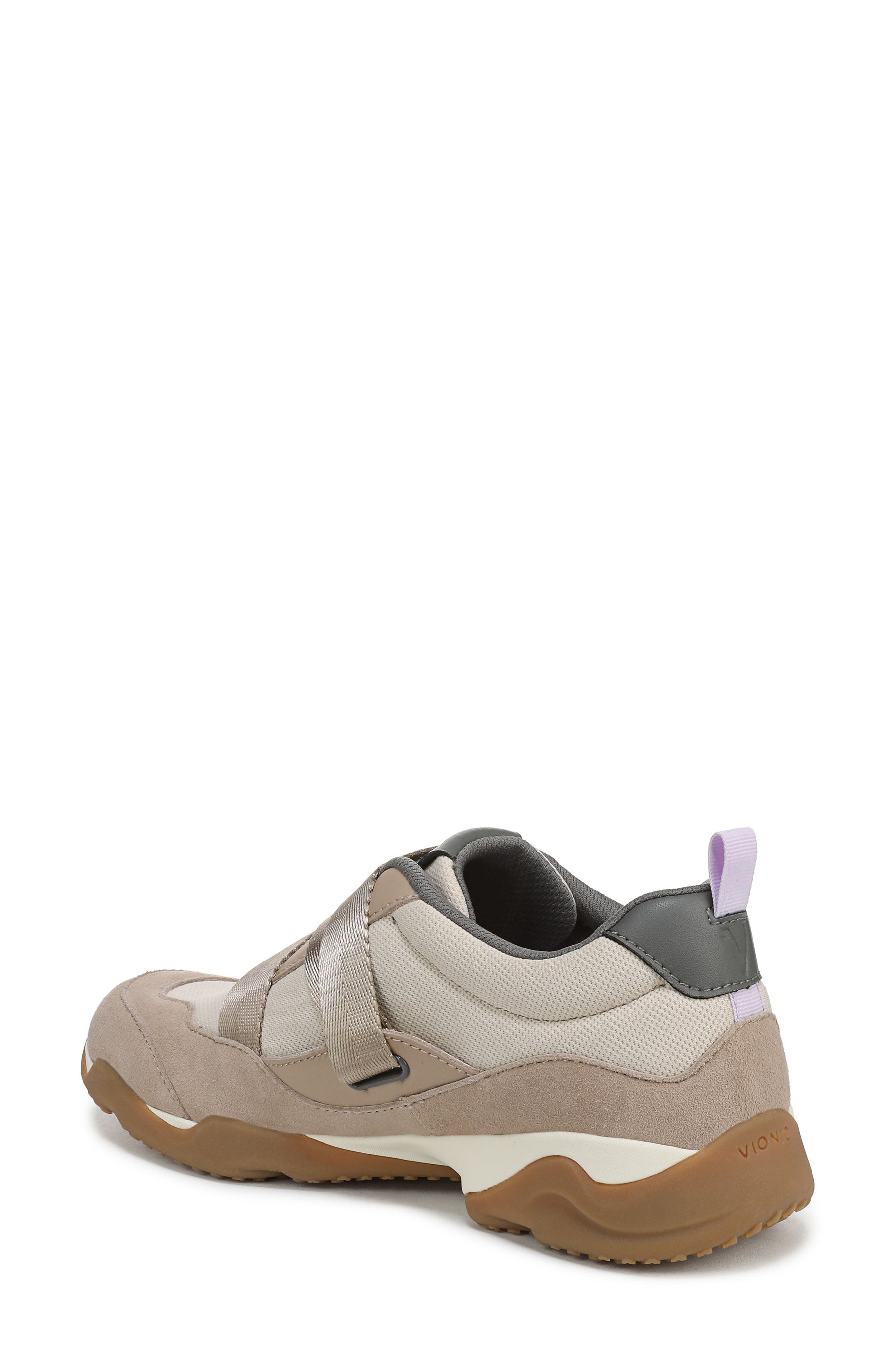 Vionic Walk Slim Gia Sneaker, Alternate, color, Parchment