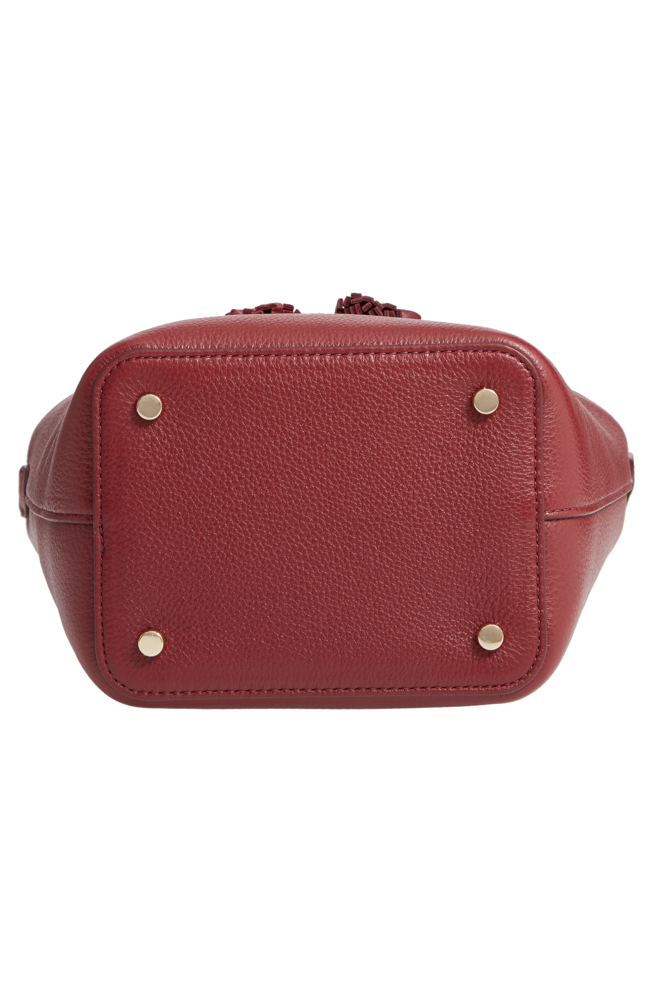 hayes street - vanessa leather shoulder bag, Alternate, color, SIENNA