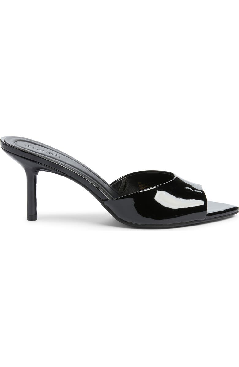 Open Edit Micah Heeled Sandal, Alternate, color, Black Patent