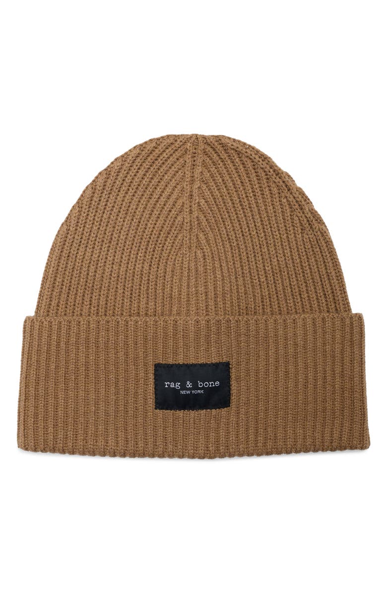 rag & bone Ryan Cuffed Beanie, Main, color,