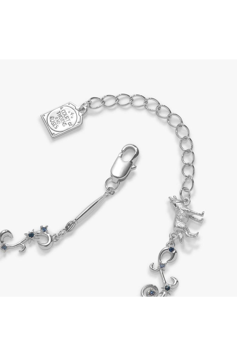 A Court of Thorns and Roses Feyre Archeron Linear Bracelet, Alternate, color, Silver