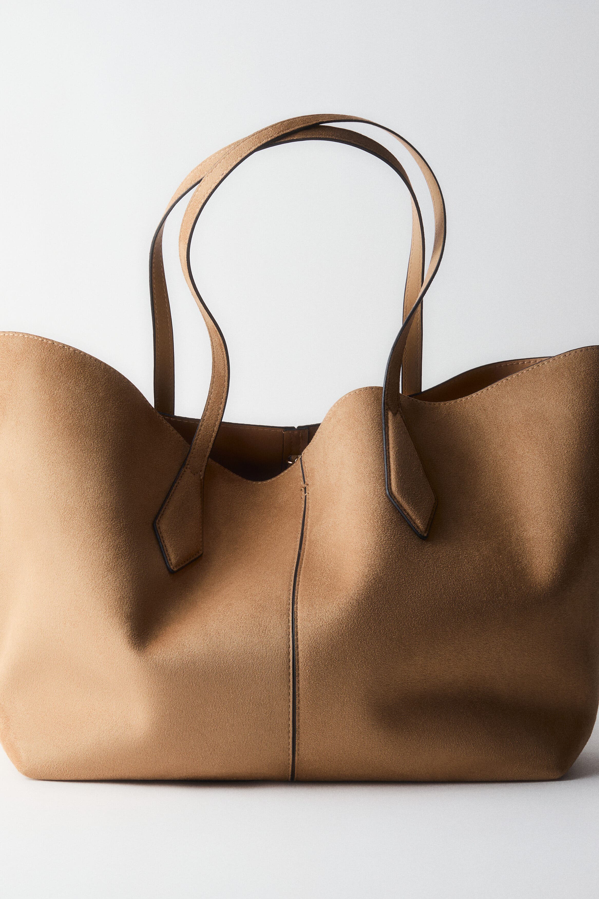 H&M Shopper, Alternate, color, Beige