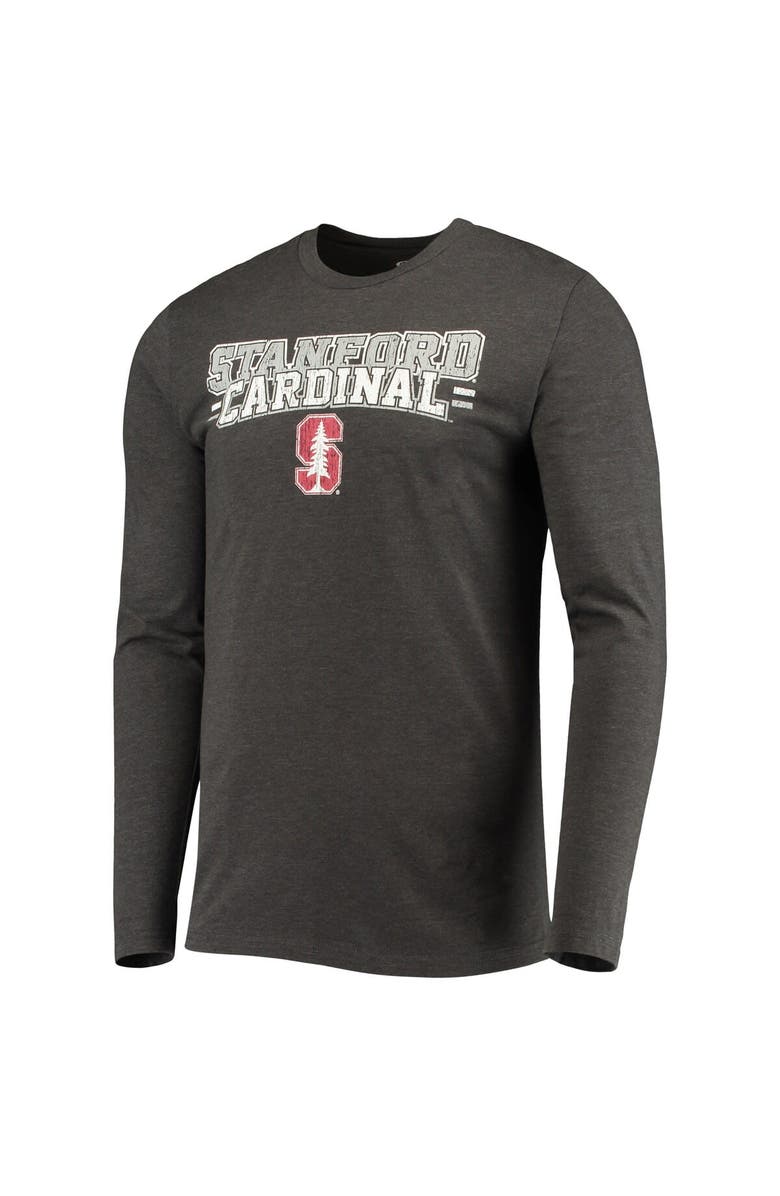 CONCEPTS SPORT Men's Concepts Sport Cardinal/Heathered Charcoal Stanford Cardinal Meter Long Sleeve T-Shirt & Pants Sleep Set, Alternate, color, Cardinal