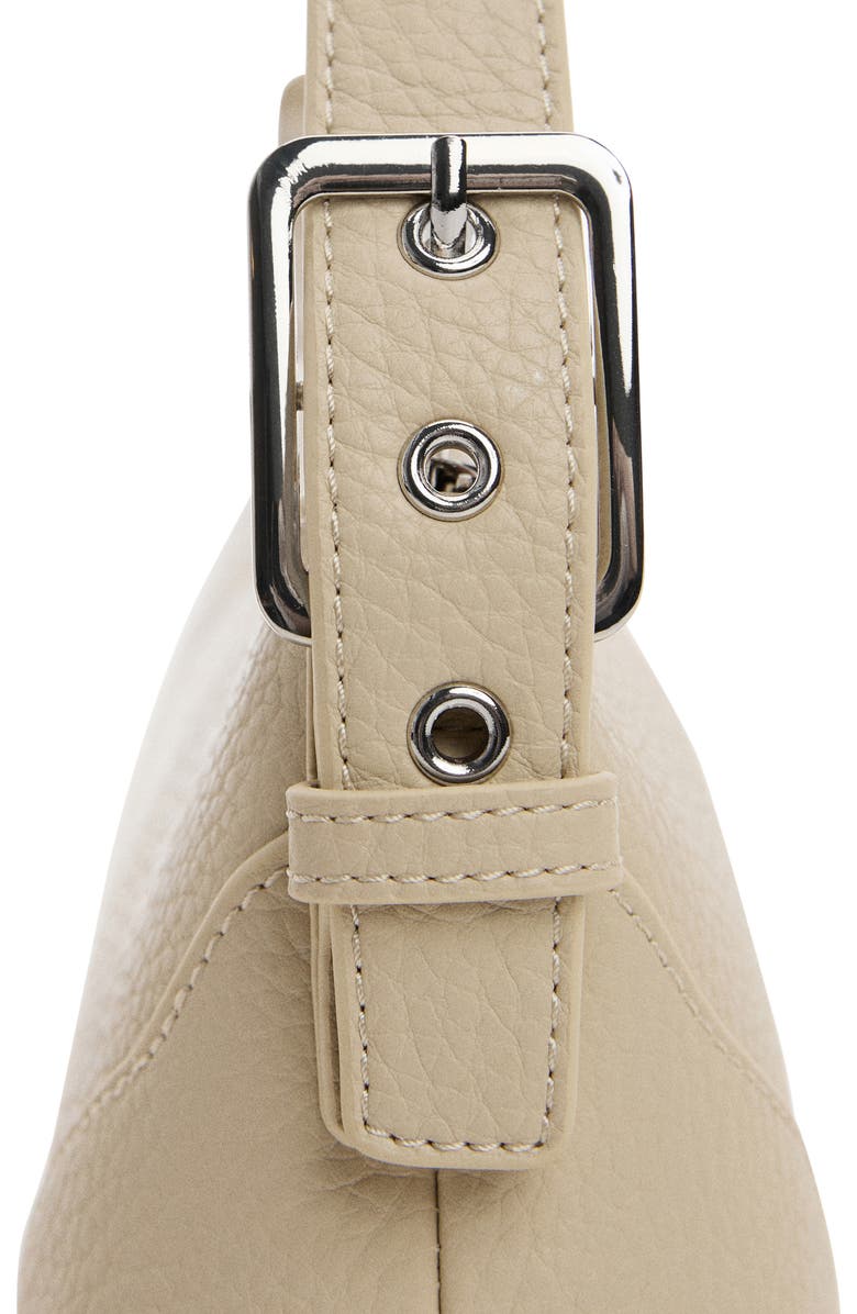 MANGO Faux Leather Shoulder Bag, Alternate, color,