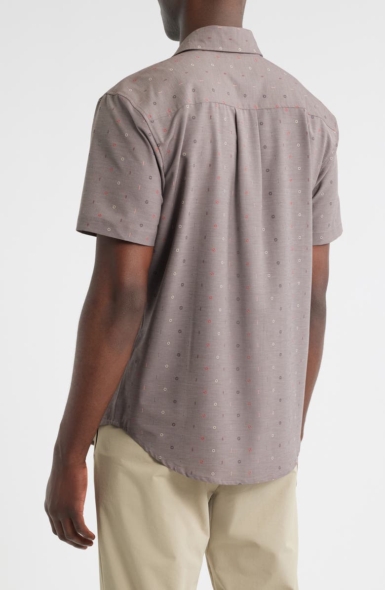 DARK SEAS Madison Button-Up Shirt, Alternate, color, Mauve/Grey