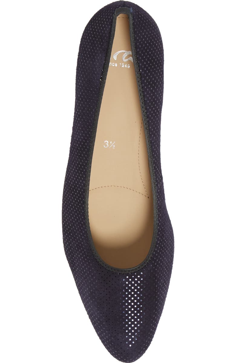 ara Kelly Pump, Alternate, color, Navy Punti Suede