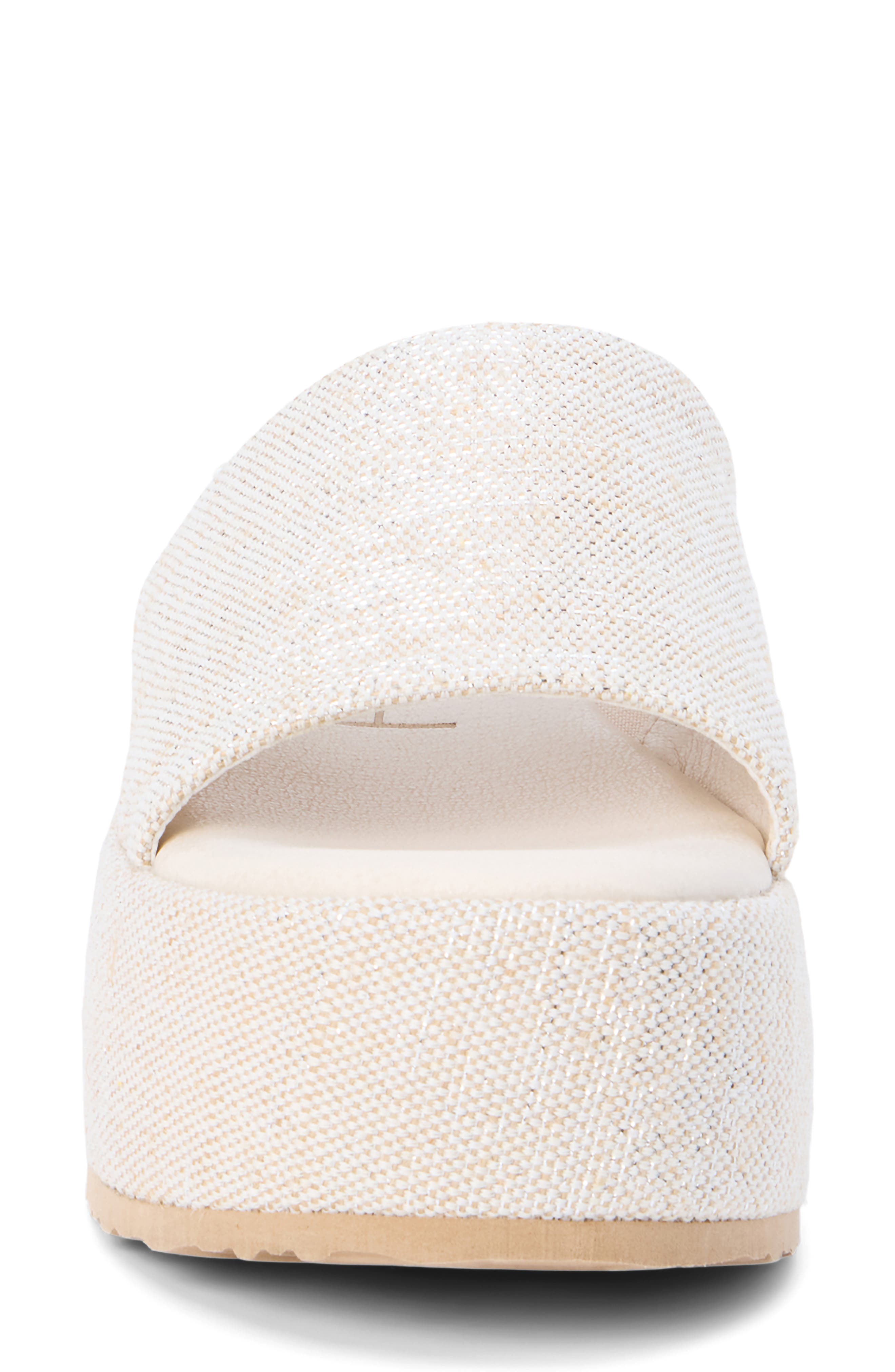 Coconuts by Matisse Pismo Platform Wedge Sandal, Alternate, color, Silver Speckle