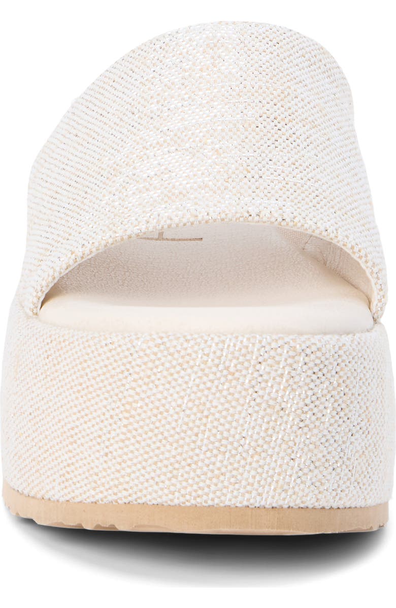 Coconuts by Matisse Pismo Platform Wedge Sandal, Alternate, color, Silver Speckle