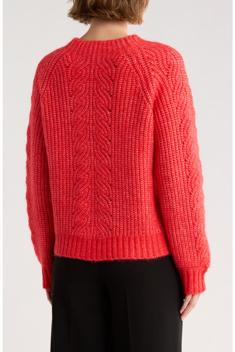 Gail Sweater, Alternate, color, FIRE