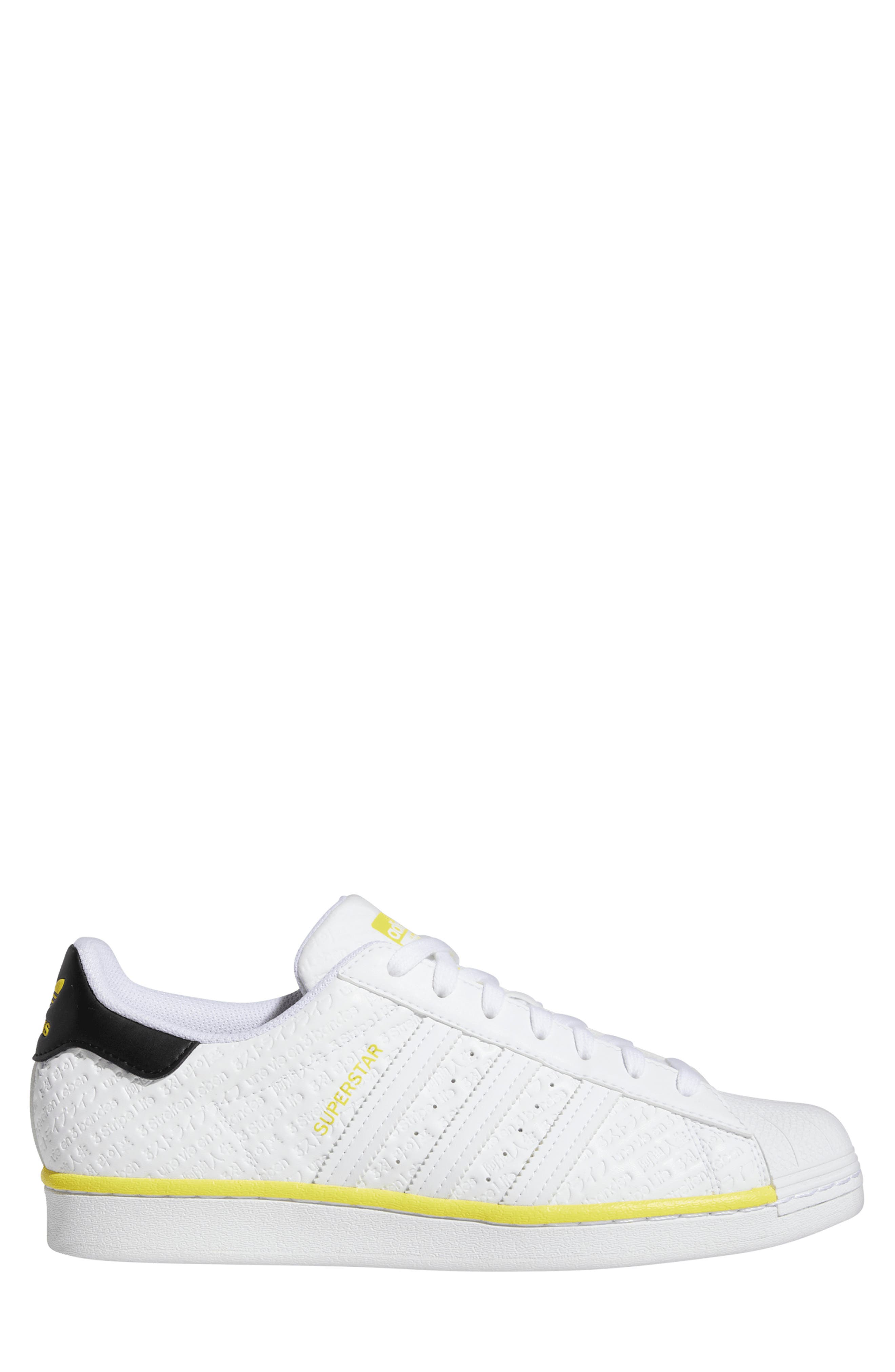 adidas Superstar Sneaker, Alternate, color, 