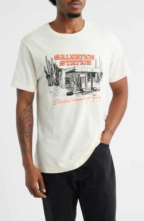 The Forecast Agency Salvation Station Cotton Graphic T-Shirt