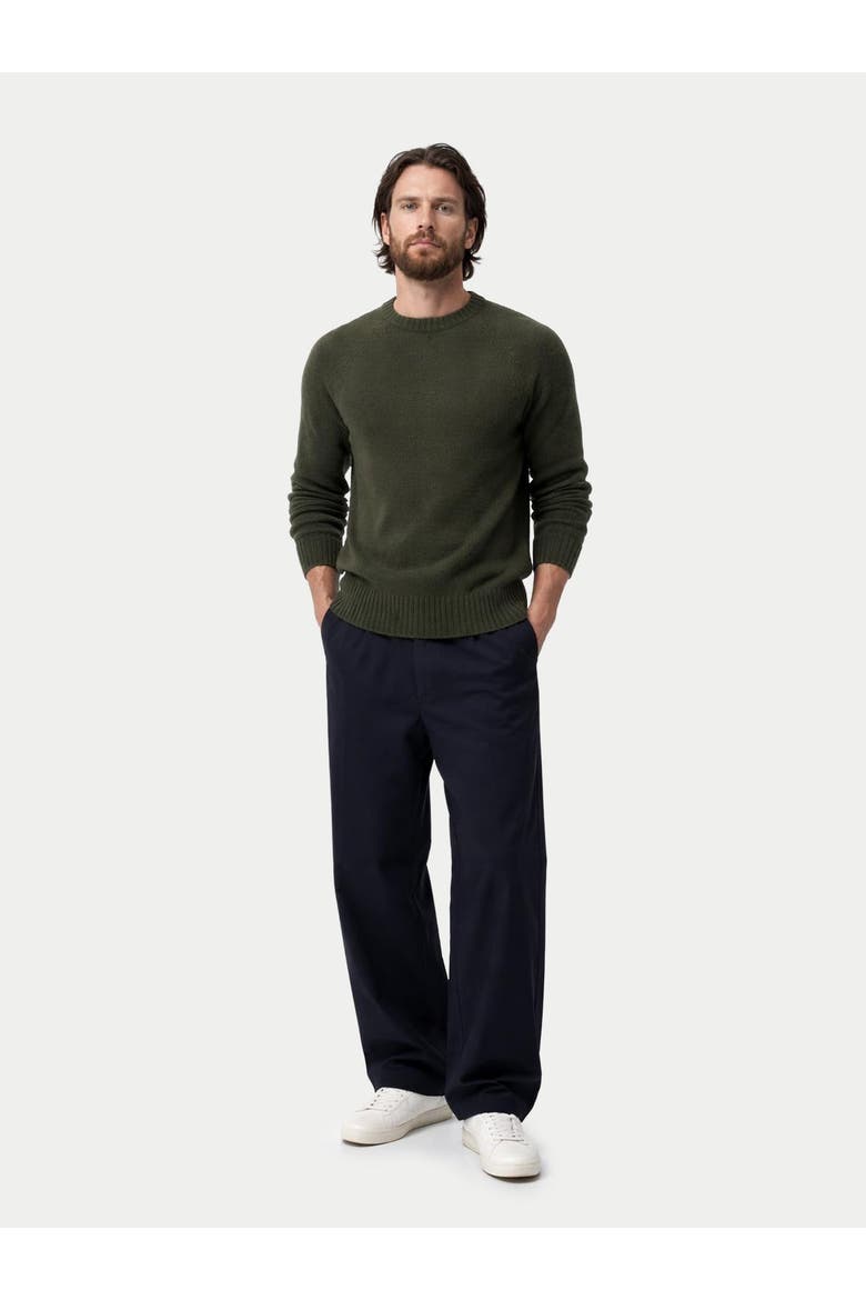Cashmere Raglan Sweater, Alternate, color, capulet olive