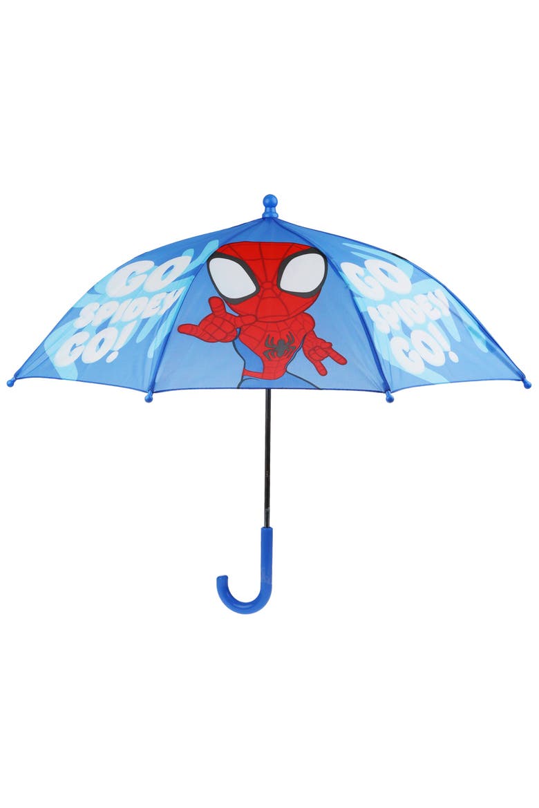 Spider-Man Go Spidey Go Kids Umbrella, Main, color, RED