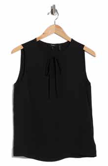 Theory Split Neck Silk Shell