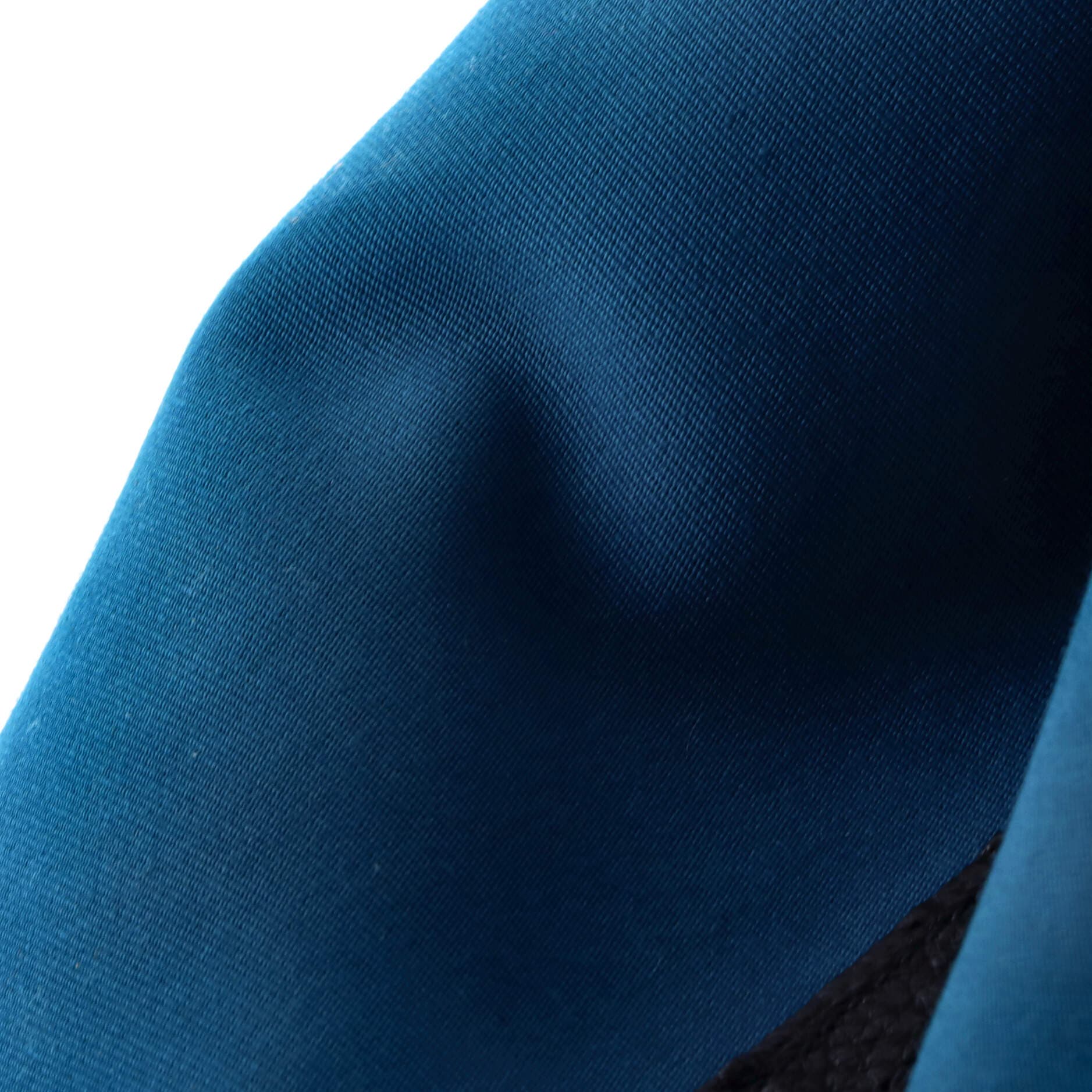 Pre-Owned Hermes Garden Party Tote Toile and Leather 36, Alternate, color, Bleu Izmir